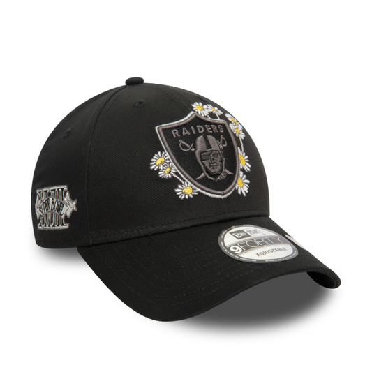 New Era - Flower Icon - 9Forty - Las Vegas Raiders - Black