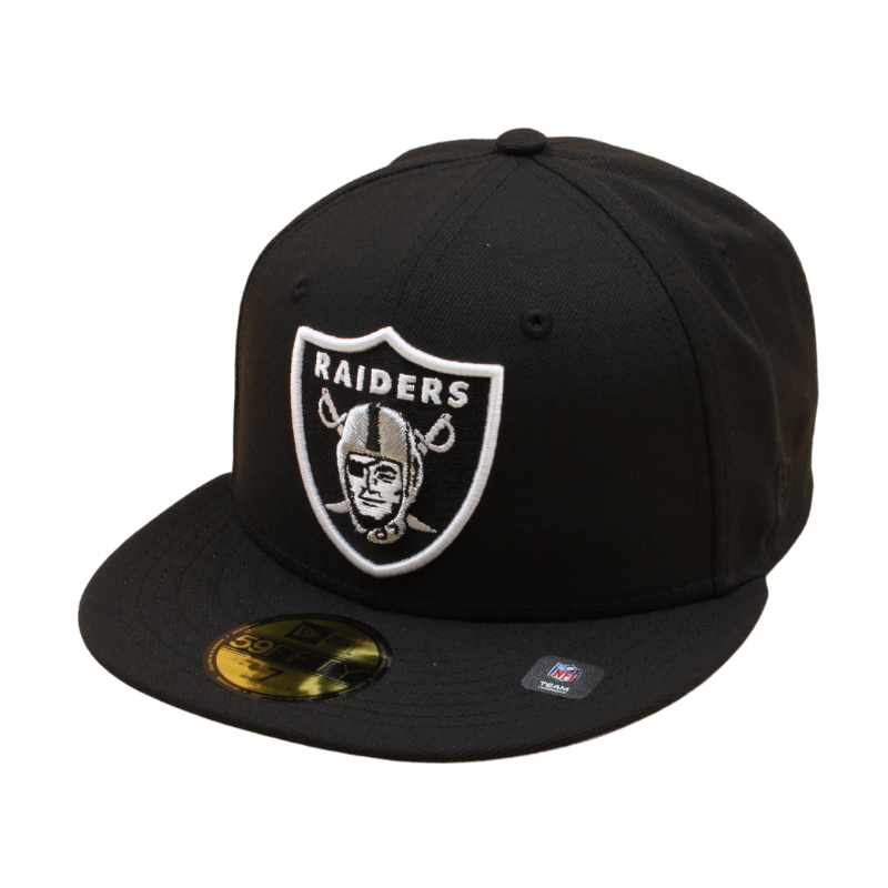 New Era - 59FIFTY Fitted Cap - Las Vegas Raiders - 50th Anniversary - Black/Grey UV