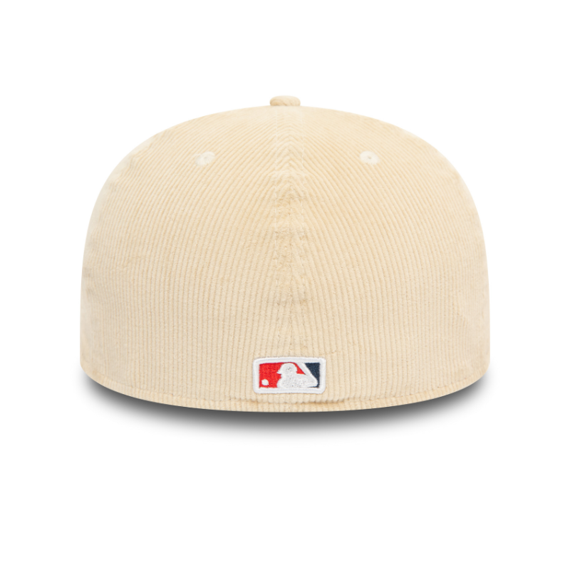 New Era - 59fifty Fitted Low Profile - CORD - Los Angeles Dodgers - Light Beige