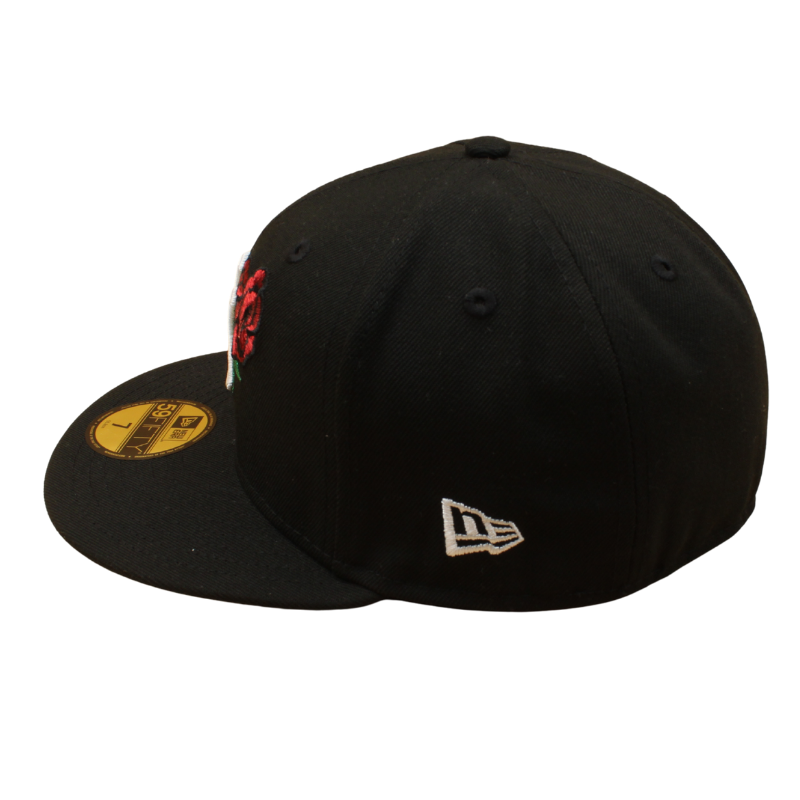 New Era - 59FIFTY - New York Yankees - BIG ROSE - Black/White - Headz Up 