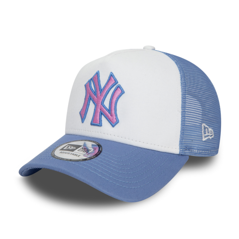 New Era - New York Yankees - Style Activist - Trucker Cap - White/Blue/Pink - Headz Up 