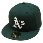 New Era - 59FIFTY Fitted - Oakland Athletics - Dark Green/Grey UV - Headz Up 