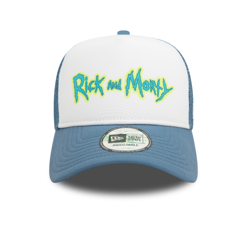 New Era - Rick And Morty - Trucker Cap - White/Blue - Headz Up 