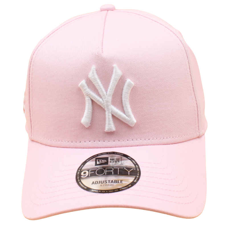 New Era - 9FORTY A-Frame Cap - PR - New York Yankees - Pink - Headz Up 