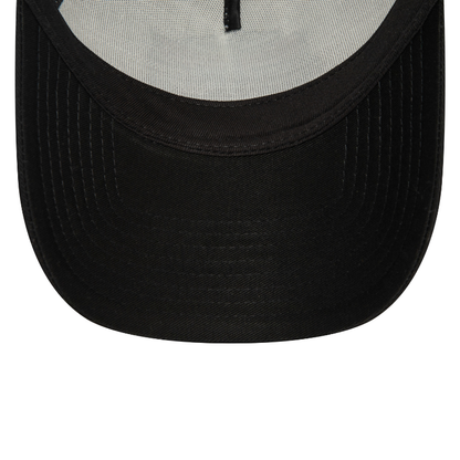 New Era - Graphic Print - A-Frame Trucker Adjustable Cap - Black/White