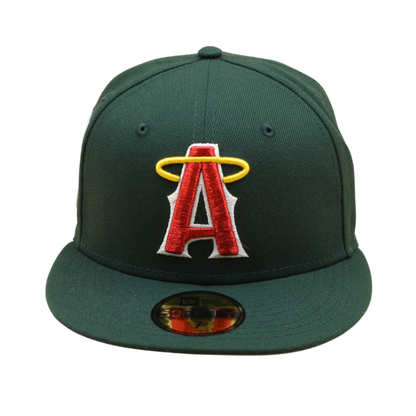 New Era - 59FIFTY Fitted Cap - Anaheim Angels - "Los Angeles Angels" - Dark Green