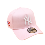 New Era - 9FORTY A-Frame Cap - PR - New York Yankees - Pink - Headz Up 