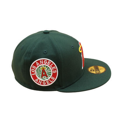 New Era - 59FIFTY Fitted Cap - Anaheim Angels - "Los Angeles Angels" - Dark Green