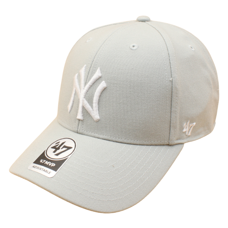 '47 - New York Yankees - MVP - Adjustable Cap - Light Grey - Headz Up 