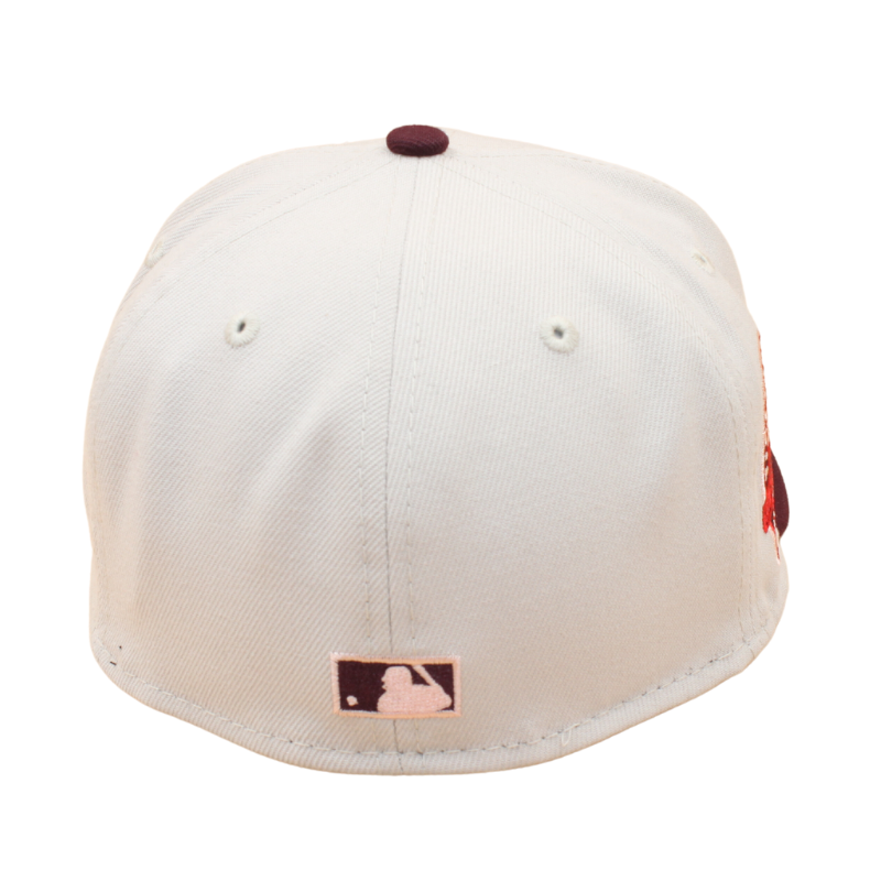 New Era - Detroit Tigers Cooperstown 59Fifty Fitted Tiger Stadium - Stone/Maroon - Headz Up 