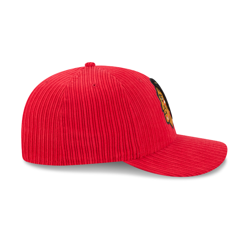 New Era - 59FIFTY Fitted Cap - Chicago Blackhawks - CHENILLE POP - Red - Headz Up 