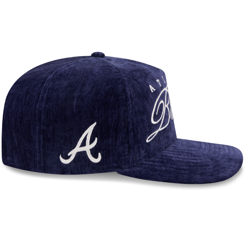 New Era -  19TWENTY - TEAM SCRIPT - Atlanta Braves - Blue - Headz Up 