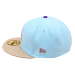 New Era - Los Angeles Dodgers Cooperstown 59Fifty Fitted 60 Years Anniversary - Blue/Camel/Purple - Headz Up 