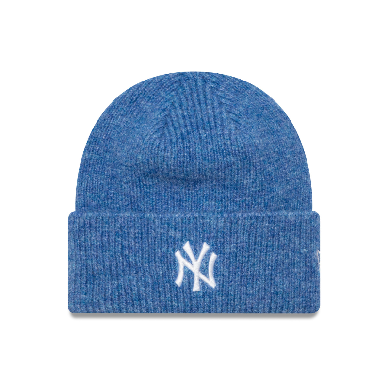 New Era - WMNS Wide Cuff Beanie - New York Yankees - Pastel Blue