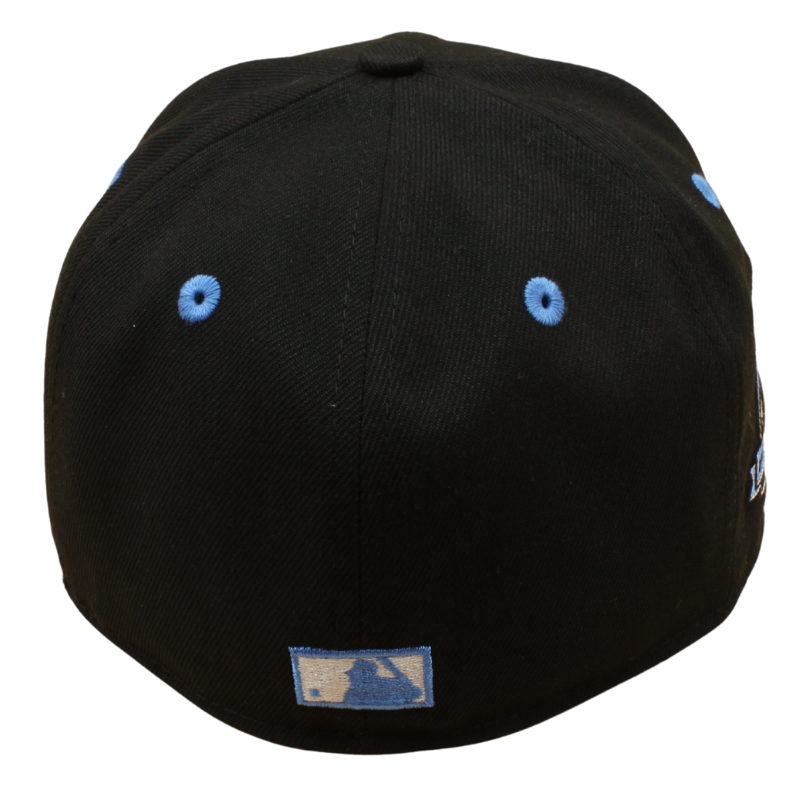 New Era - 59FIFTY Fitted - Oakland Athletics  - 40 Years Anniversary - Black/Light Blue - Headz Up 