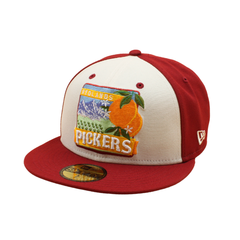 New Era - 59fifty Fitted - MiLB - Theme Night - Inland Empire 66ers - Dark Red - Headz Up 