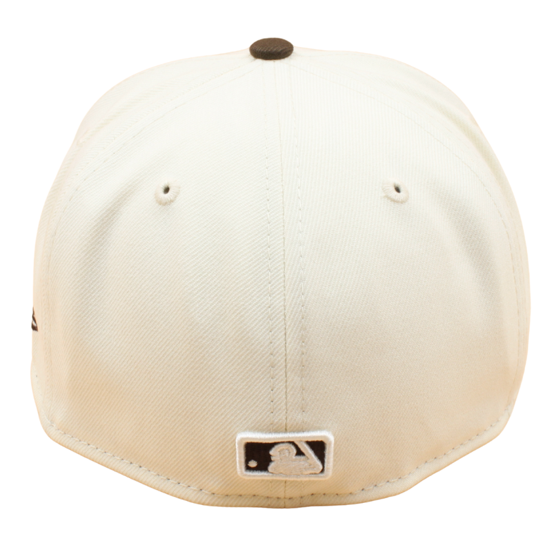New Era - 59FIFTY Fitted Cap - New York Yankees - 2-Tone - Chrome/Walnut - Headz Up 