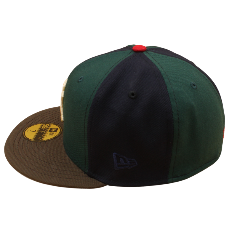 New Era - 59FIFTY Fitted Cap - New York Yankees - Subway Series 2000 -  Navy/DK Green/Walnut - Grey UV - Headz Up 