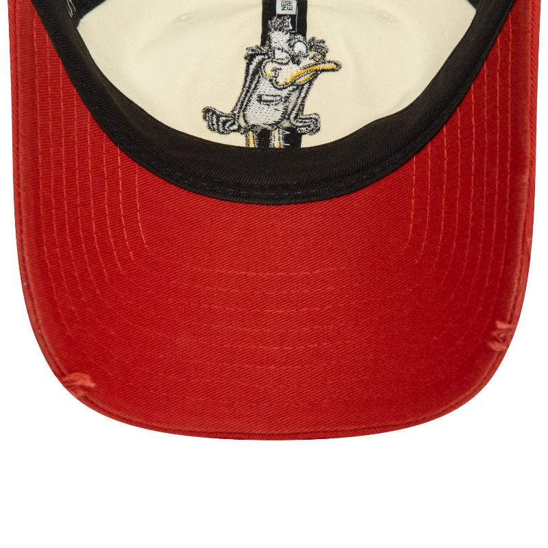 New Era - 9Twenty Adjustable Cap - WB Daffy Duck -  Washed Stone/Red