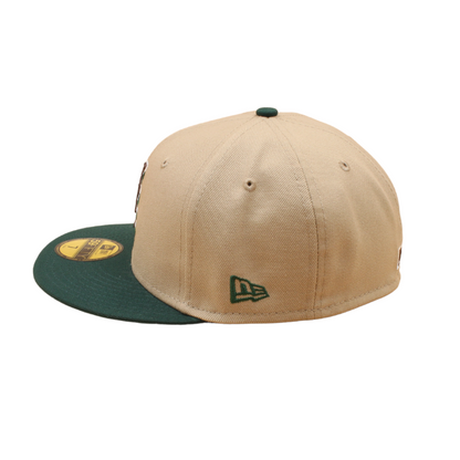 New Era New York Mets Cooperstown 59Fifty Fitted 40th Anniversary - Camel/Dark Green - Headz Up 