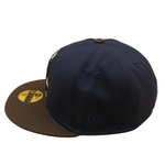 New Era - 59FIFTY Fitted Cap - New York Yankees - 50TH Year -  Navy/Walnut - Green UV - Headz Up 