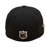 New Era - 59FIFTY Fitted Cap - Las Vegas Raiders - 50th Anniversary - Black/Grey UV - Headz Up 