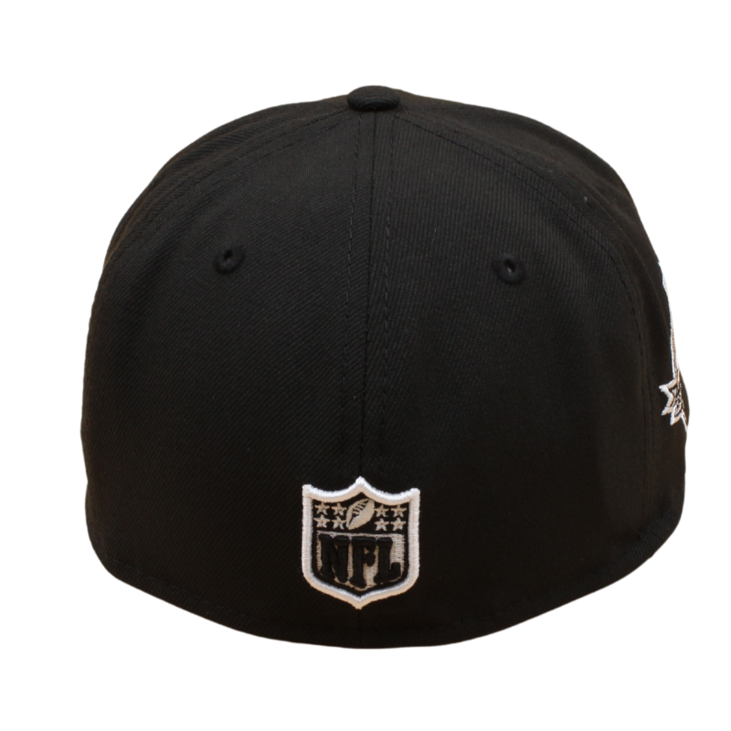 New Era - 59FIFTY Fitted Cap - Las Vegas Raiders - 50th Anniversary - Black/Grey UV - Headz Up 