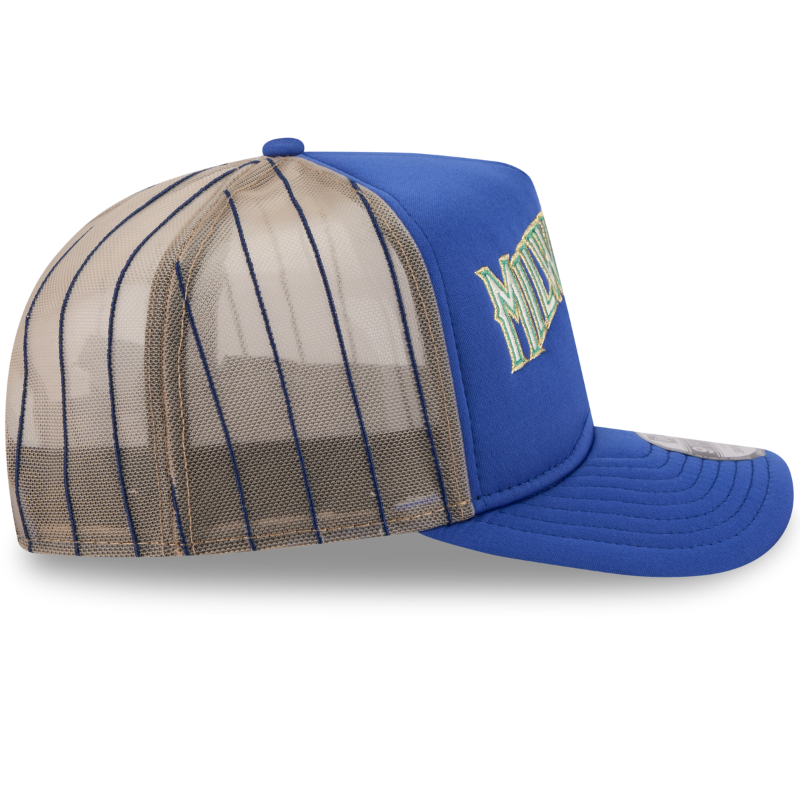 New Era - 9FIFTY A-Frame ARCHED Trucker - Milwaukee Brewers - OTC - Headz Up 