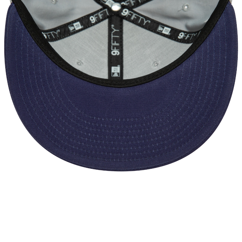 New Era - New York Mets - 9Fifty Snapback MLB Patch - Grey/Navy - Headz Up 