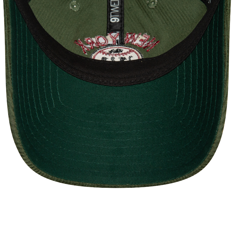 New Era - NE Cord - 9Twenty  Dad Cap - Dark Green - Headz Up 