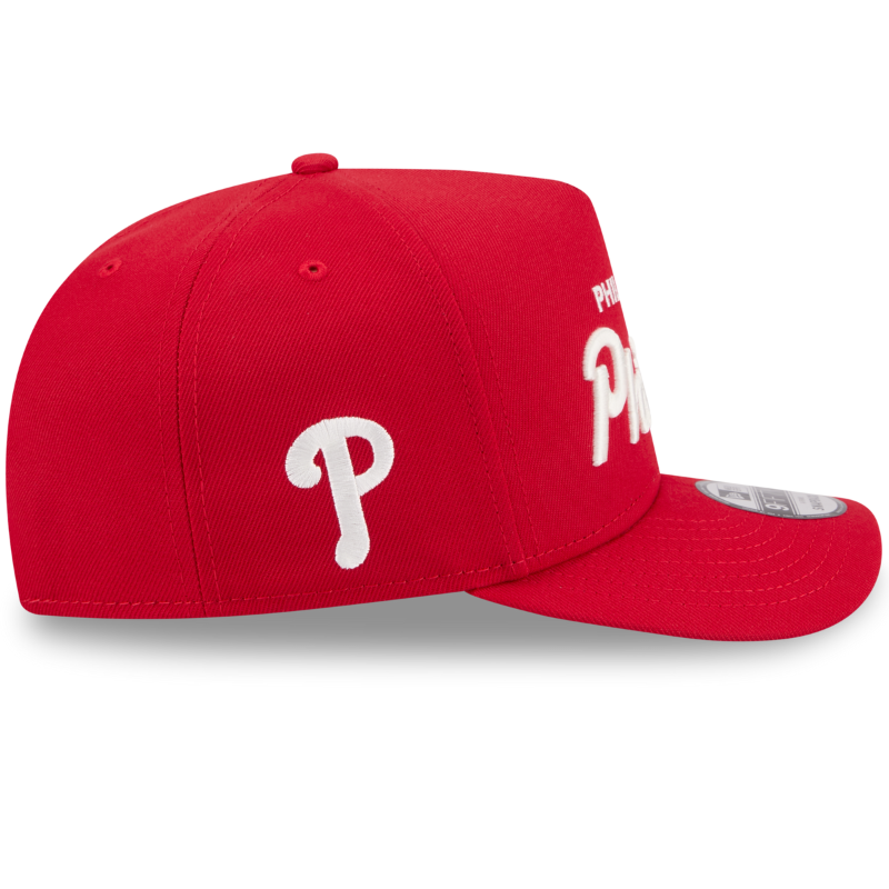 New Era - 9FIFTY A-Frame Snapback - Philadelphia Phillies - LOCAL PLAY - Red - Headz Up 