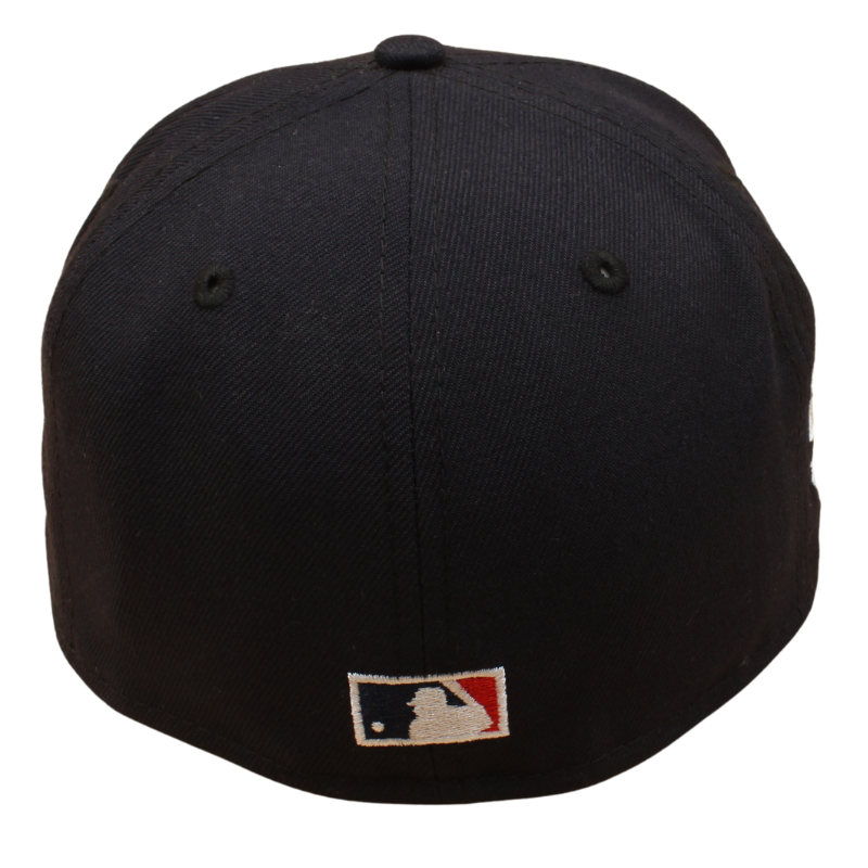 New Era 59FIFTY kasket fra New York Yankees i navy og rød, Jackie Robinson 50th-design