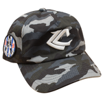 Headz Up - Live Cypher - "ODENSE" - Unstructured A-Frame Cap - Blue/Grey Camo - Headz Up 