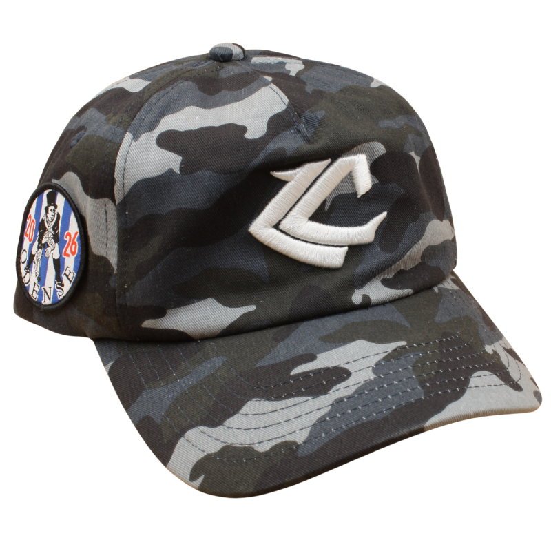 Headz Up - Live Cypher - "ODENSE" - Unstructured A-Frame Cap - Blue/Grey Camo - Headz Up 