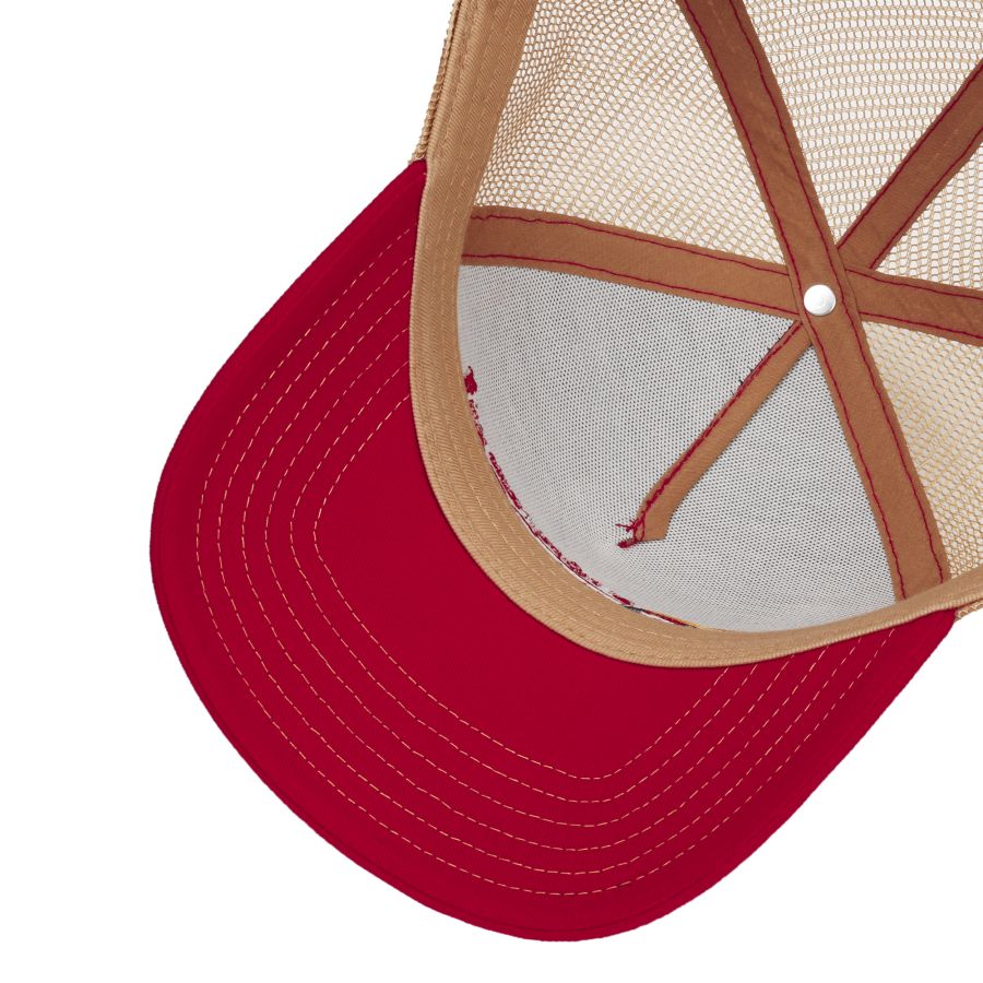 On Vacation Trucker Cap - Navy/Red - Headz Up 