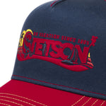 On Vacation Trucker Cap - Navy/Red - Headz Up 
