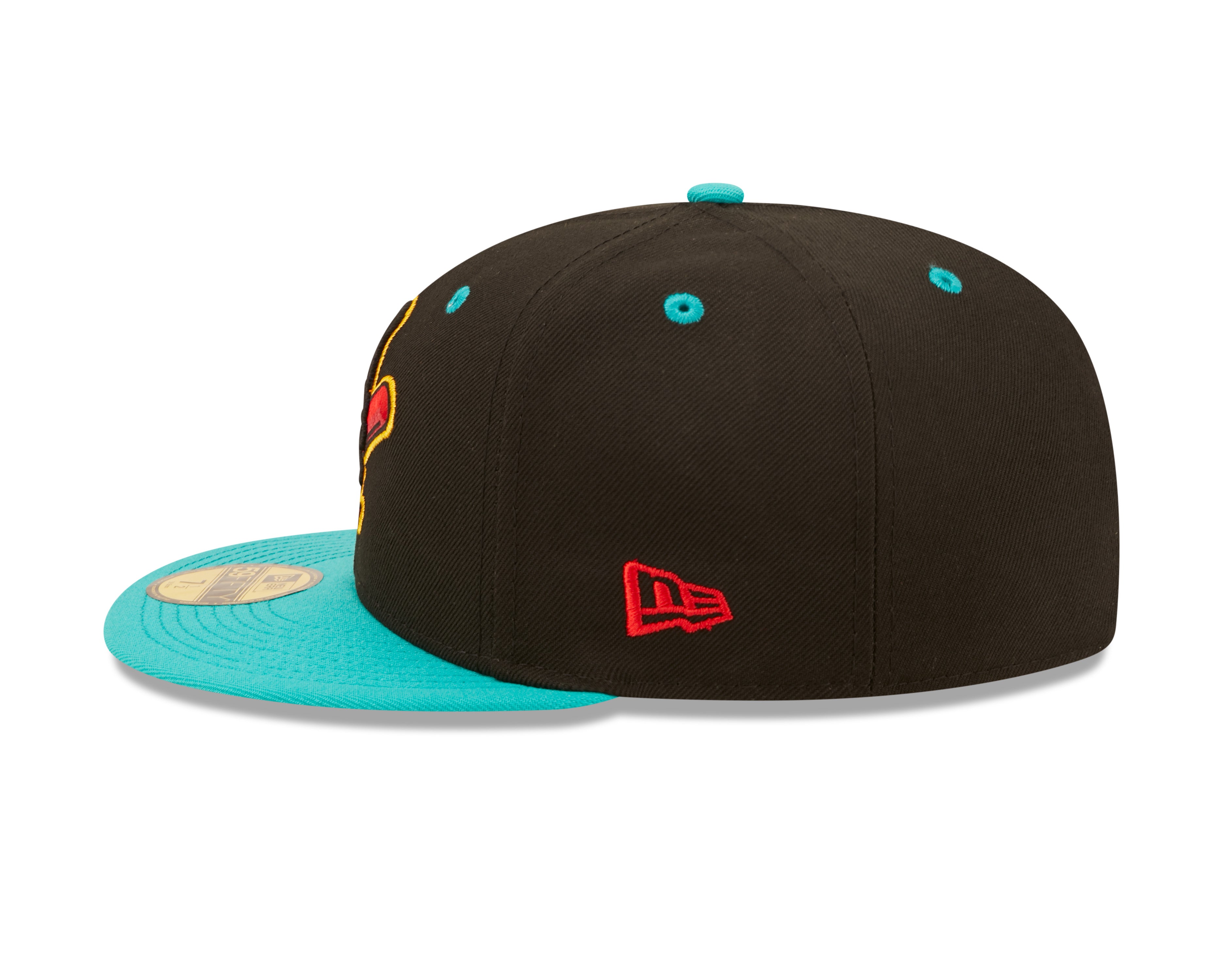New Era - 59fifty Fitted - MiLB - COPA - Columbus Clippers - Black/Teal - Headz Up 