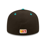 New Era - 59fifty Fitted - MiLB - COPA - Columbus Clippers - Black/Teal - Headz Up 