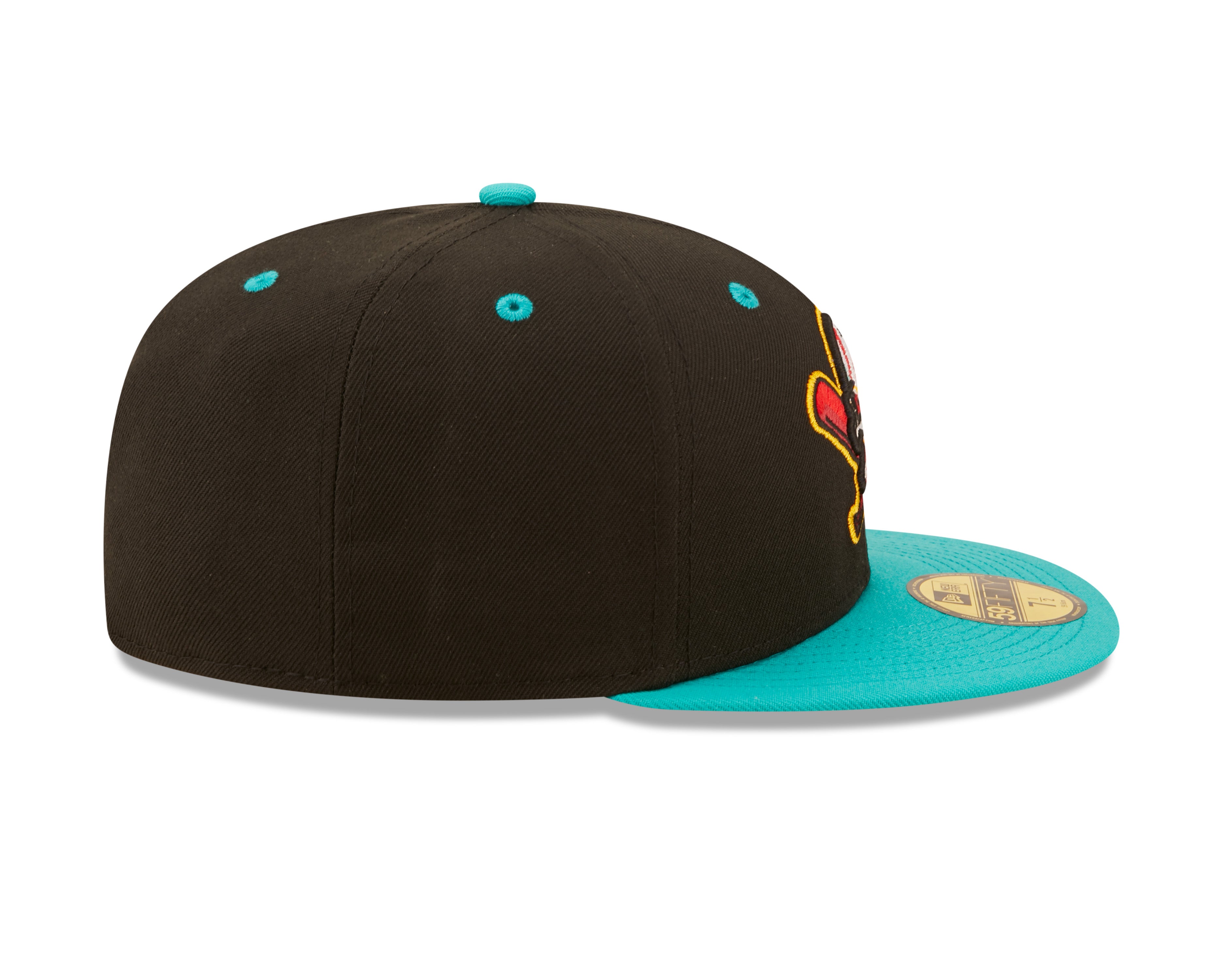 New Era - 59fifty Fitted - MiLB - COPA - Columbus Clippers - Black/Teal - Headz Up 