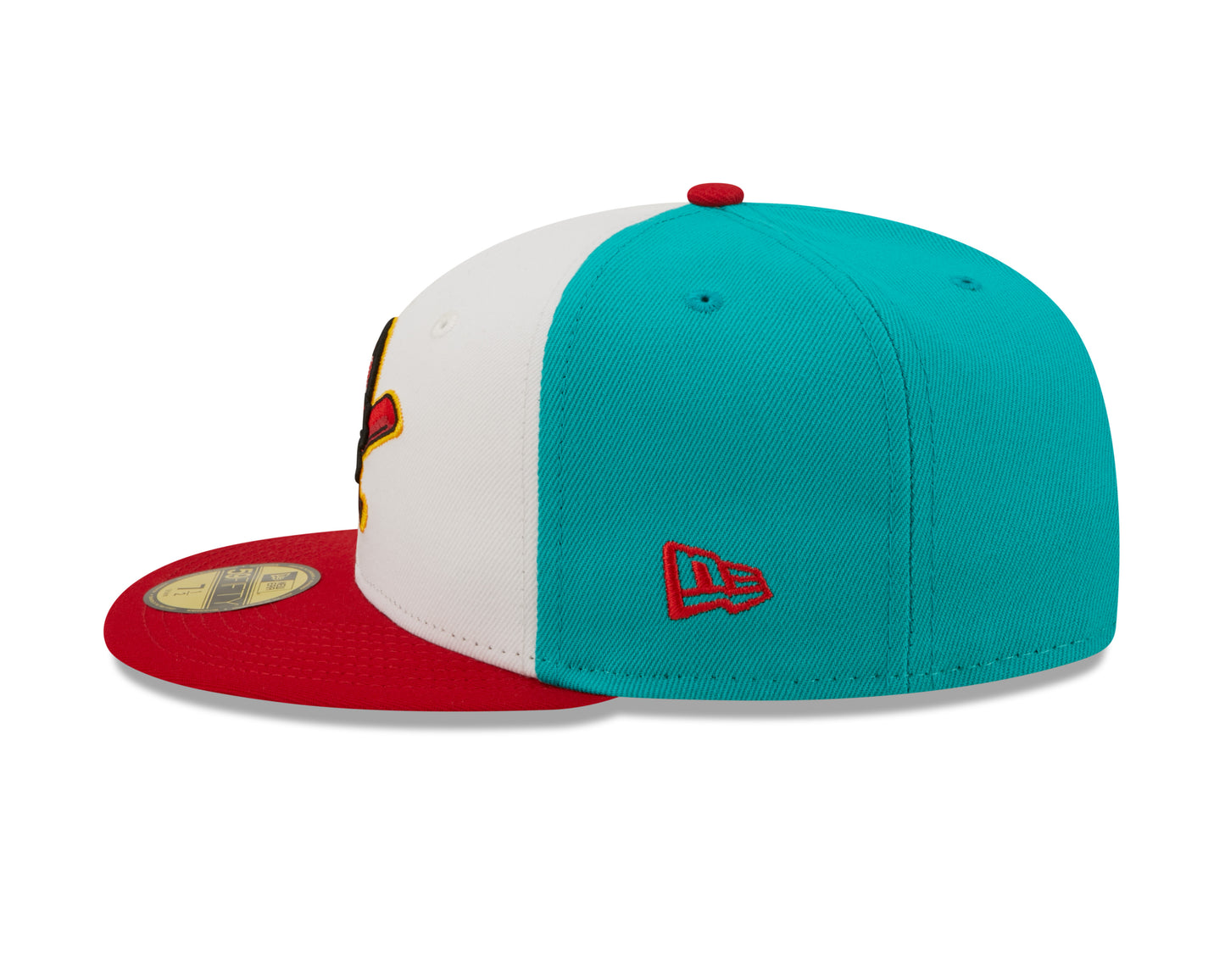 New Era - 59fifty Fitted - MiLB - COPA - Columbus Clippers - White/Teal/Real - Headz Up 