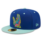 New Era - 59fifty Fitted - MiLB - COPA - Hillsboro Hops - Blue/Teal - Headz Up 
