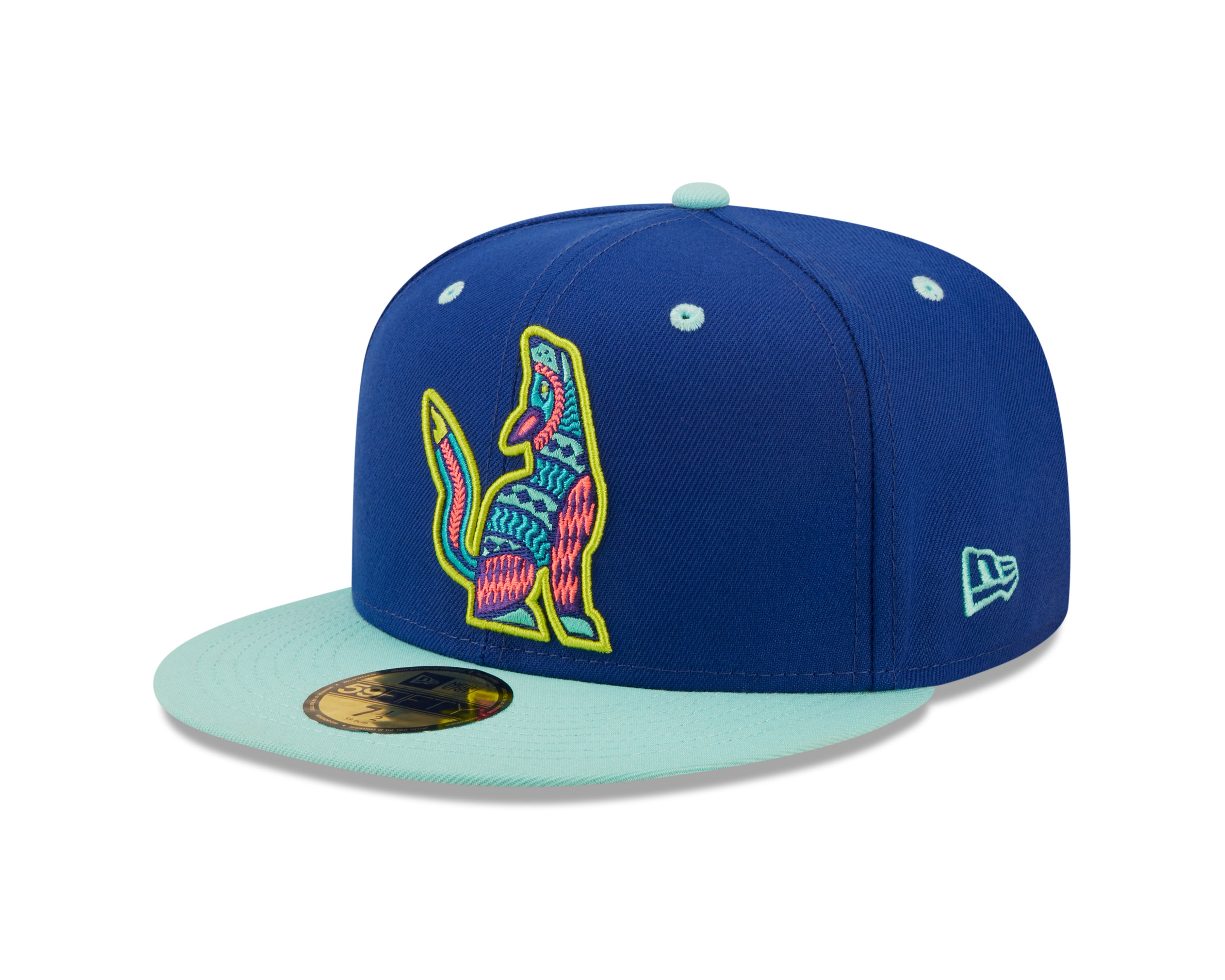 New Era - 59fifty Fitted - MiLB - COPA - Hillsboro Hops - Blue/Teal - Headz Up 