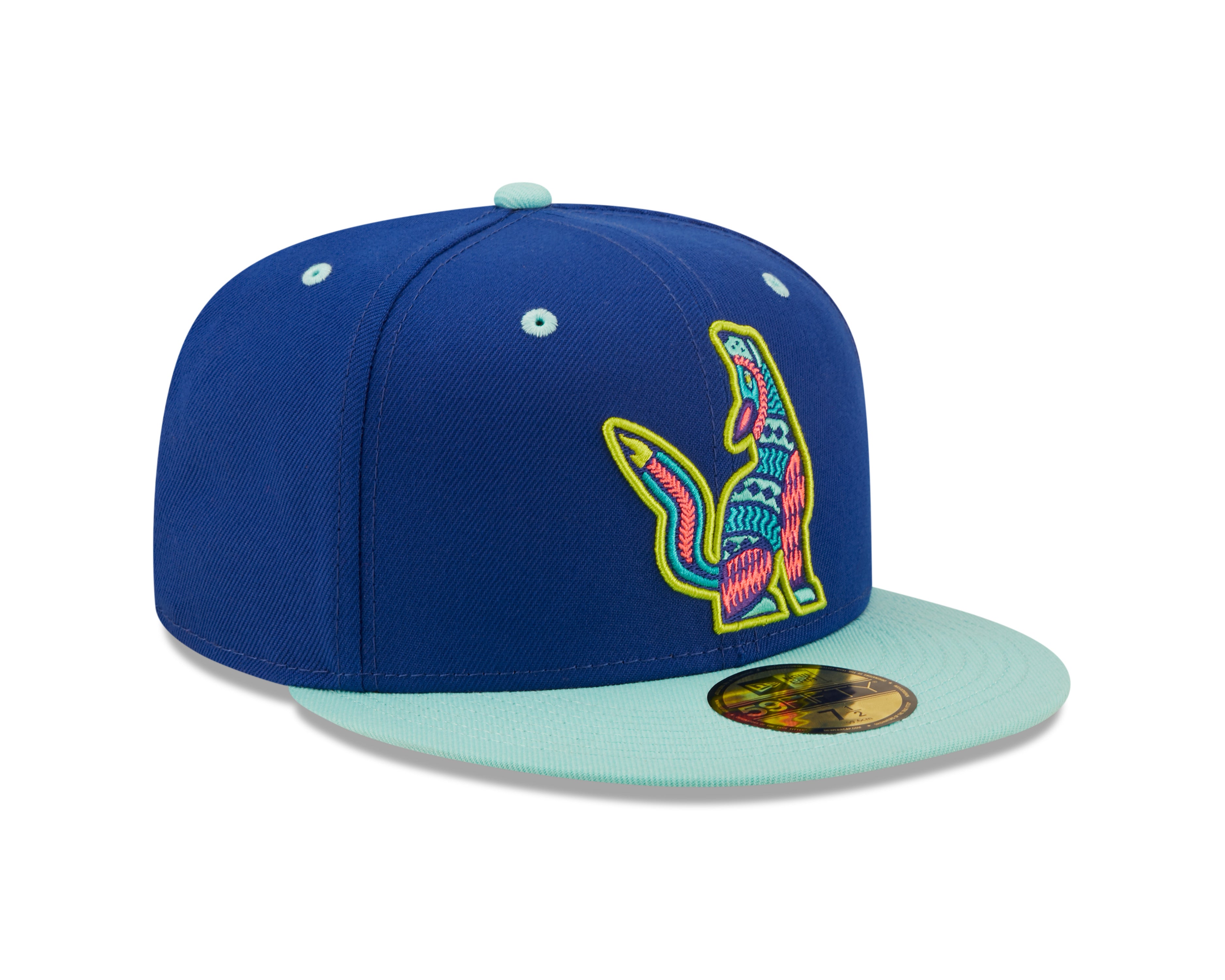 New Era - 59fifty Fitted - MiLB - COPA - Hillsboro Hops - Blue/Teal - Headz Up 
