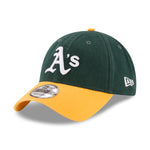 New Era - MLB Core Classic - Oakland Athletics - 9Twenty  - Dark Green/Yellow - Headz Up 