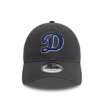 New Era - MLB Core Classic - Los Angeles Dodgers - 9TWENTY  - Dark Grey/Blue Logo - Headz Up 