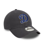 New Era - MLB Core Classic - Los Angeles Dodgers - 9TWENTY  - Dark Grey/Blue Logo - Headz Up 