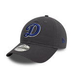 New Era - MLB Core Classic - Los Angeles Dodgers - 9TWENTY  - Dark Grey/Blue Logo - Headz Up 