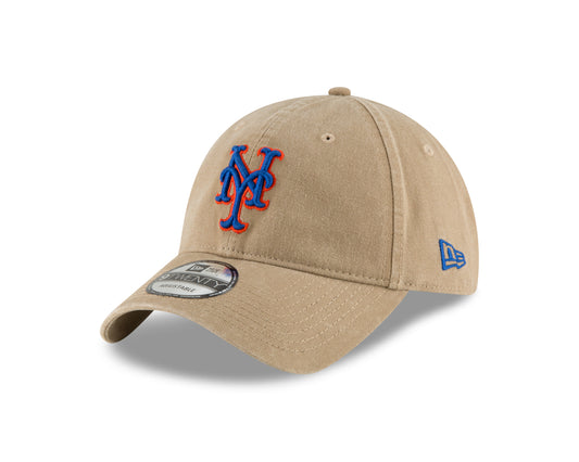 New Era - MLB Core Classic - New York Mets - 9Twenty  - Khaki - Headz Up 