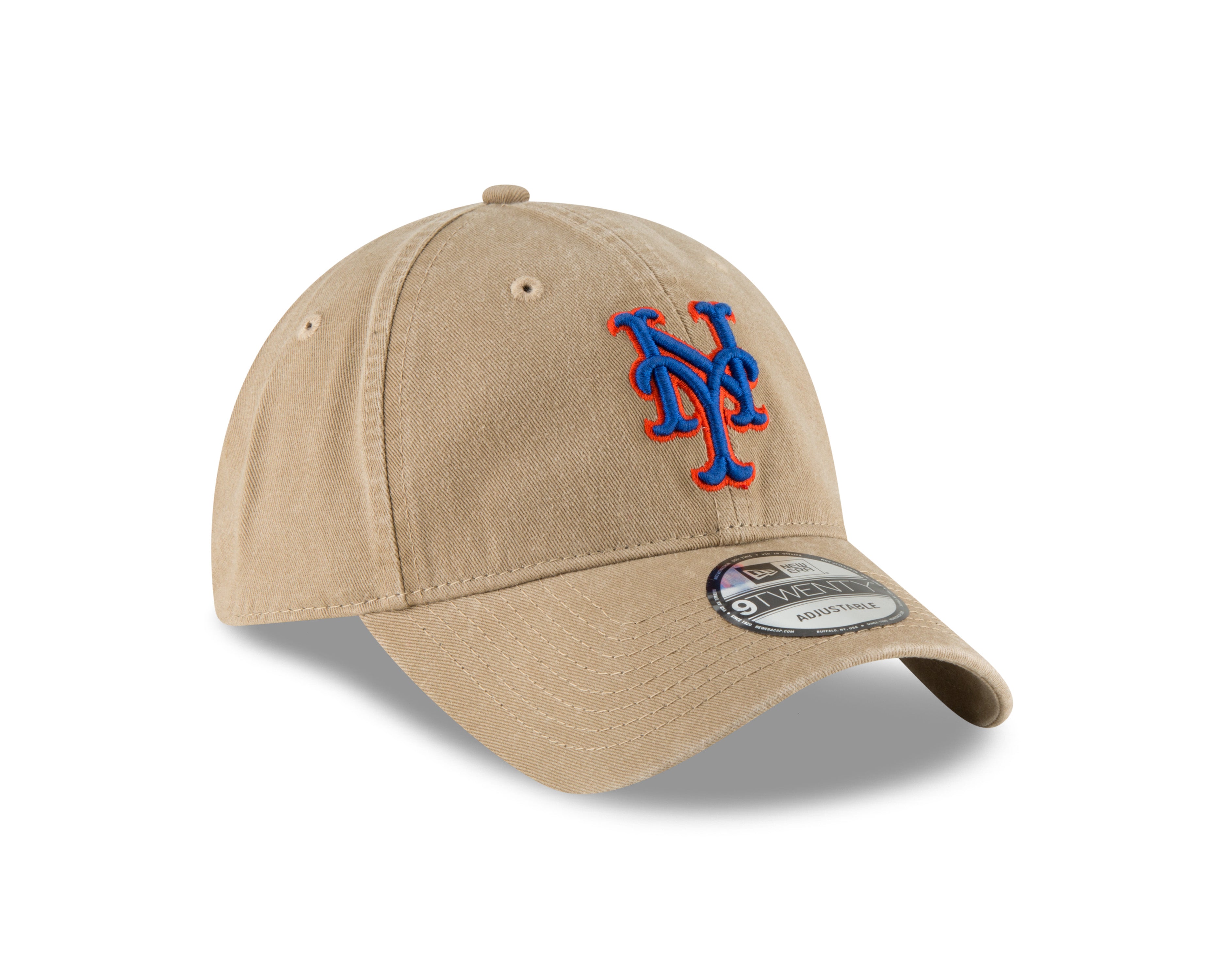 New Era - MLB Core Classic - New York Mets - 9Twenty  - Khaki - Headz Up 
