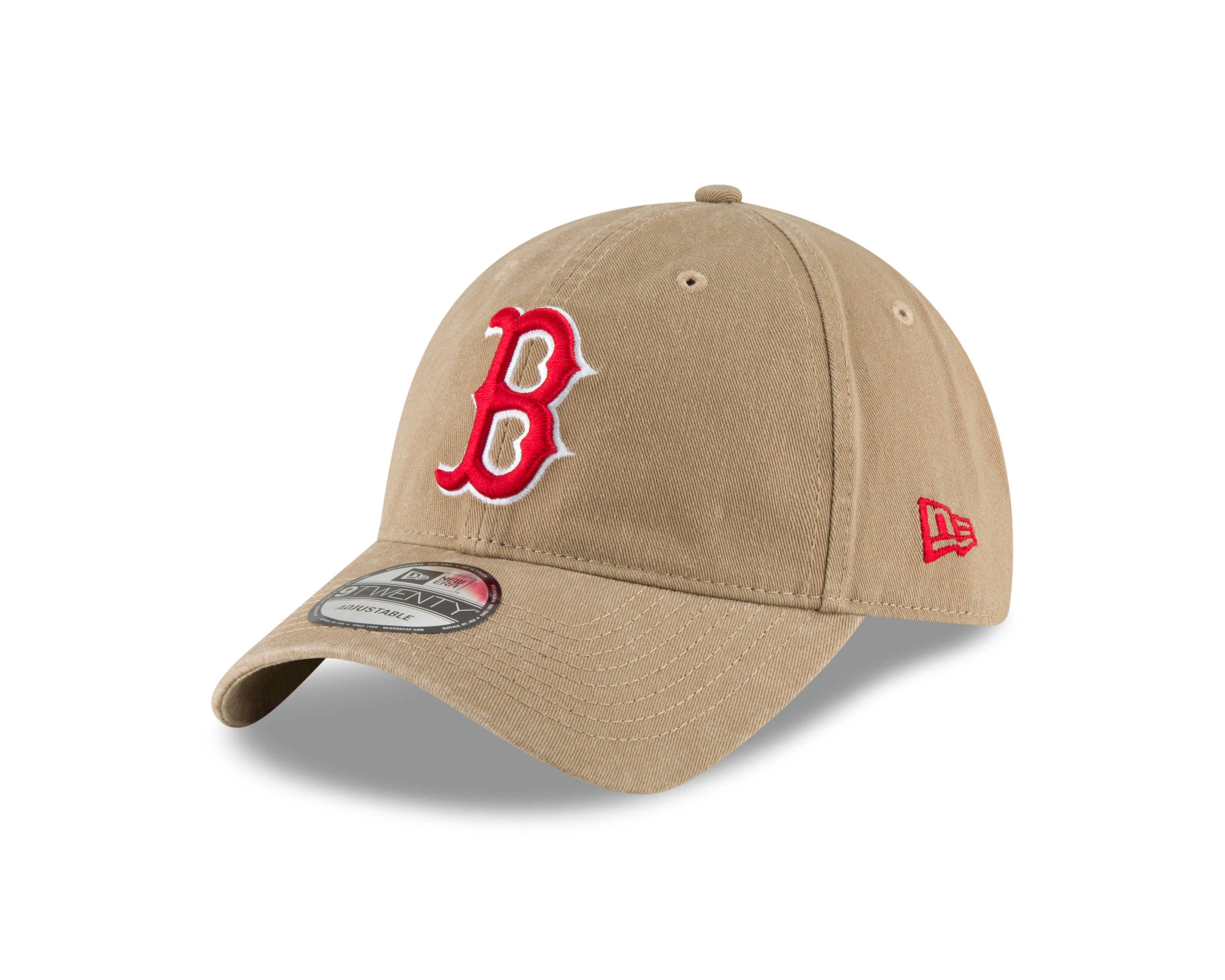 New Era - MLB Core Classic - Boston Red Sox - 9Twenty  - Khaki - Headz Up 